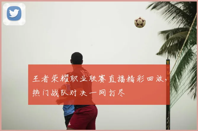 王者荣耀职业联赛直播精彩回放,热门战队对决一网打尽
